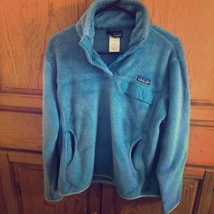 Light blue Patagonia fleece size large $35.